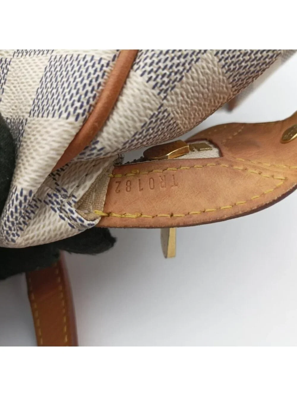 Louis Vuitton Streza PM Azur Damier Canvas Shoulder Bag